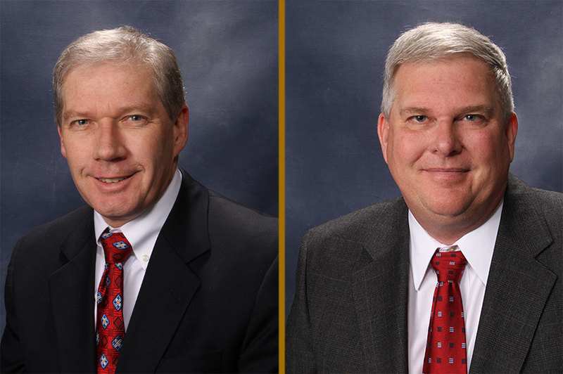 Attorneys John Becker and Scott French